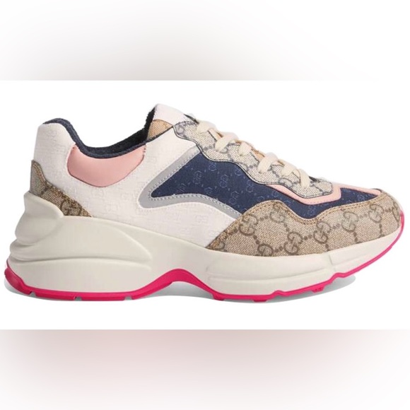 Gucci GG Supreme Rhyton Sneaker size 36.5 - Picture 1 of 1
